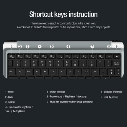Nillkin Backlit Version Bumper Combo Keyboard Case
