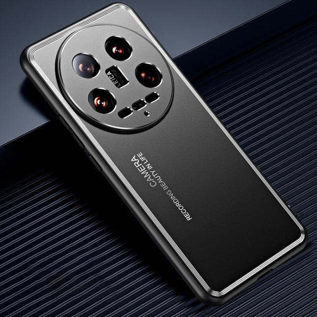 Frosted Metal Phone Case, For Xiaomi 14 Ultra, For Xiaomi 14 Pro, For Xiaomi 14, For Xiaomi Redmi Note 13 5G