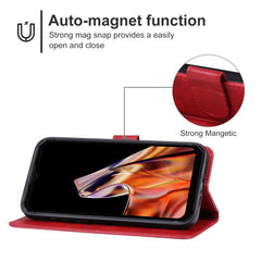 Leather Phone Case, For Fossibot F106 Pro