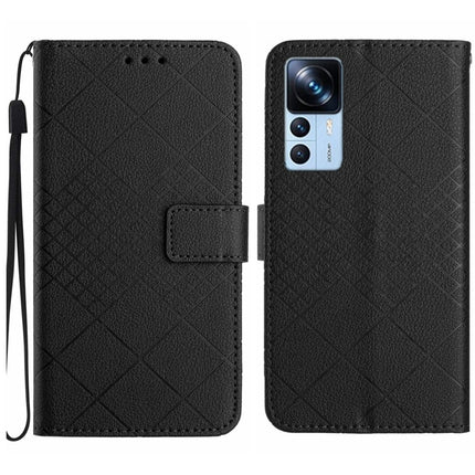 Rhombic Grid Texture Leather Phone Case, For Xiaomi 13, For Xiaomi 12T / 12T Pro, For Xiaomi Poco M5 / M4 5G, For Xiaomi Redmi Note 10 4G / Note 10S