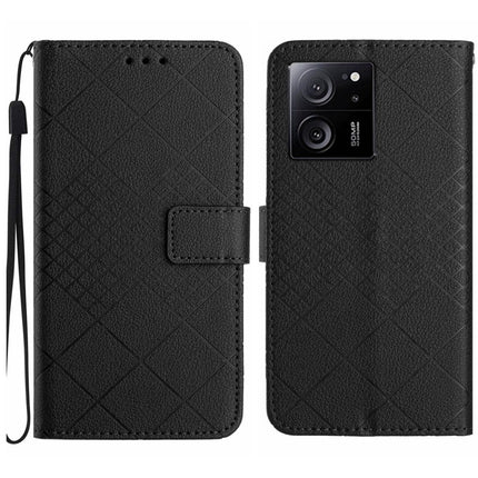 Rhombic Grid Texture Leather Phone Case, For Xiaomi Redmi 12 4G / 5G / Poco M6 Pro 5G, For Xiaomi 13T, For Xiaomi Poco F5, For Xiaomi Poco F5 Pro
