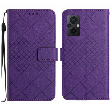 Rhombic Grid Texture Leather Phone Case, For Xiaomi 13, For Xiaomi 12T / 12T Pro, For Xiaomi Poco M5 / M4 5G, For Xiaomi Redmi Note 10 4G / Note 10S