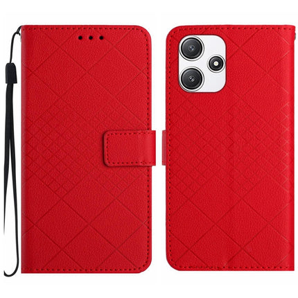 Rhombic Grid Texture Leather Phone Case, For Xiaomi Redmi 12 4G / 5G / Poco M6 Pro 5G, For Xiaomi 13T, For Xiaomi Poco F5, For Xiaomi Poco F5 Pro