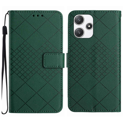 Rhombic Grid Texture Leather Phone Case, For Xiaomi Redmi 12 4G / 5G / Poco M6 Pro 5G, For Xiaomi 13T, For Xiaomi Poco F5, For Xiaomi Poco F5 Pro