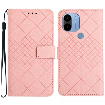Rhombic Grid Texture Leather Phone Case, For Xiaomi Redmi Note 11 Global / 11S / 12S, For Xiaomi Redmi A1+/ A2+/Poco C50 4G, For Xiaomi Redmi Note 12 Pro 4G Global, For Xiaomi 13 Ultra