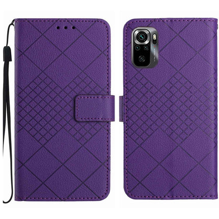 Rhombic Grid Texture Leather Phone Case, For Xiaomi 13, For Xiaomi 12T / 12T Pro, For Xiaomi Poco M5 / M4 5G, For Xiaomi Redmi Note 10 4G / Note 10S