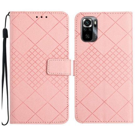Rhombic Grid Texture Leather Phone Case, For Xiaomi 13, For Xiaomi 12T / 12T Pro, For Xiaomi Poco M5 / M4 5G, For Xiaomi Redmi Note 10 4G / Note 10S