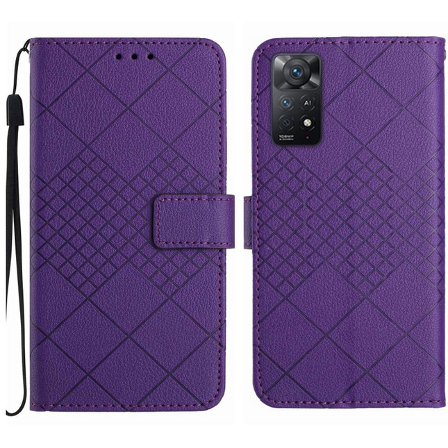 Rhombic Grid Texture Leather Phone Case, For Xiaomi Redmi Note 11 Global / 11S / 12S, For Xiaomi Redmi A1+/ A2+/Poco C50 4G, For Xiaomi Redmi Note 12 Pro 4G Global, For Xiaomi 13 Ultra