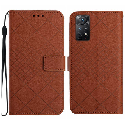 Rhombic Grid Texture Leather Phone Case, For Xiaomi Redmi Note 11 Global / 11S / 12S, For Xiaomi Redmi A1+/ A2+/Poco C50 4G, For Xiaomi Redmi Note 12 Pro 4G Global, For Xiaomi 13 Ultra