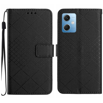 Rhombic Grid Texture Leather Phone Case, For Xiaomi Redmi Note 12 Pro India, For Xiaomi Redmi Note 12 India / Poco X5 5G, For Xiaomi 13 Lite, For Xiaomi 13 Pro