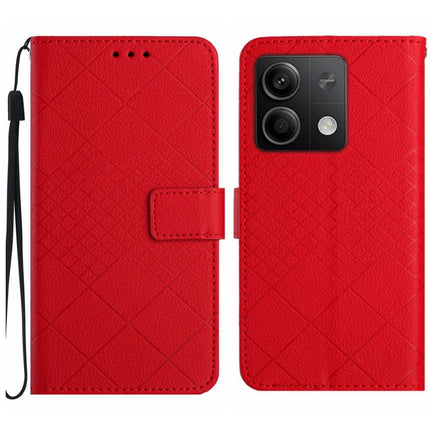 Rhombic Grid Texture Leather Phone Case, For Xiaomi Redmi 13 4G Global / 5G Global, For Xiaomi Redmi A3, For Xiaomi Redmi Note 13 4G Global, For Xiaomi Redmi 13C 5G