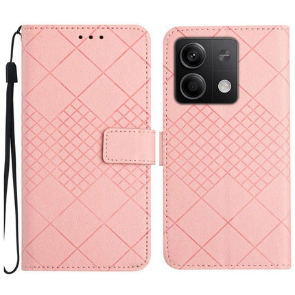 Rhombic Grid Texture Leather Phone Case, For Xiaomi Redmi 13 4G Global / 5G Global, For Xiaomi Redmi A3, For Xiaomi Redmi Note 13 4G Global, For Xiaomi Redmi 13C 5G