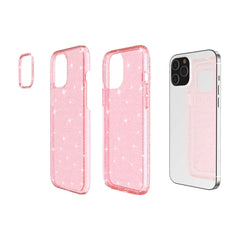 Shockproof Terminator Style Glitter Powder Protective Case, For iPhone 12 mini, For iPhone 12 / 12 Pro, For iPhone 12 Pro Max