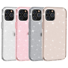 Shockproof Terminator Style Glitter Powder Protective Case, For iPhone 12 mini, For iPhone 12 / 12 Pro, For iPhone 12 Pro Max