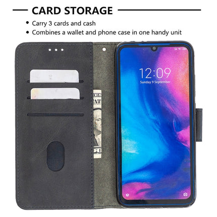 Matching Color Crocodile Texture Horizontal Flip PU Leather Case with Wallet & Holder & Card Slots, For Xiaomi Redmi Note 7, For Xiaomi Redmi Note 9 Pro