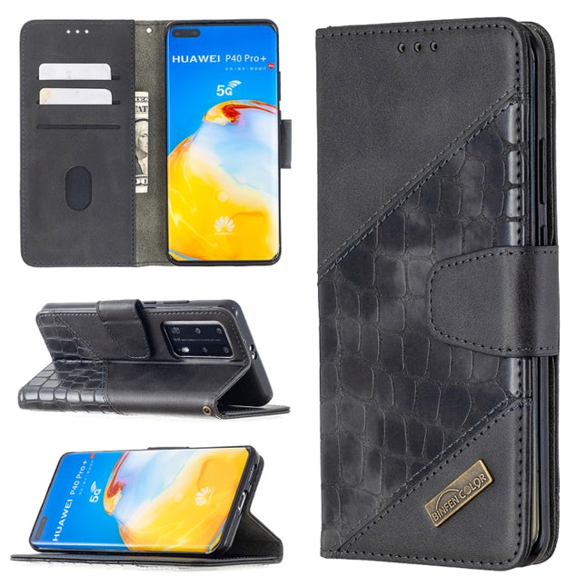 Matching Color Crocodile Texture Horizontal Flip PU Leather Case with Wallet & Holder & Card Slots, For Huawei P40 Pro, For Huawei Y5P, For Huawei Y6(2019), For Huawei Y7P