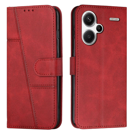 Stitching Calf Texture Buckle Leather Phone Case, For Xiaomi Redmi 13C, For Xiaomi Redmi Note 13 pro+, For Xiaomi Redmi Note 13 pro