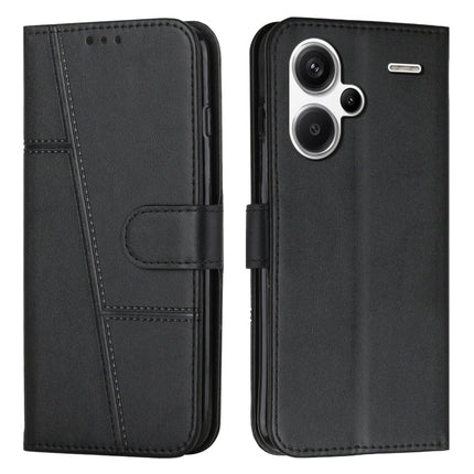 Stitching Calf Texture Buckle Leather Phone Case, For Xiaomi Redmi 13C, For Xiaomi Redmi Note 13 pro+, For Xiaomi Redmi Note 13 pro