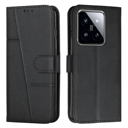 Stitching Calf Texture Buckle Leather Phone Case, For Xiaomi 14 pro, For Xiaomi 13T / Xiaomi 13T Pro, For Xiaomi 14, For Xiaomi Redmi Note 13