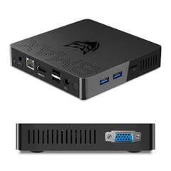 BMAX B1 Pro Windows 10 Mini-PC, Intel Celeron N4000, unterstützt HDMI/VGA/RJ45, B1 Pro 8 GB+128 GB