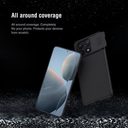 NILLKIN Black Mirror Series Camshield PC Phone Case, For Xiaomi Redmi K70E / Poco X6 Pro 5G, For Xiaomi Redmi Note 13 5G