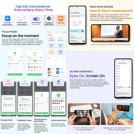 Blackview SHARK 8, Identificación de huellas dactilares, 6.78 pulgadas Android 13 MTK6789 Helio G99 Octa Core hasta 2.2GHz, Red: 4G, OTG, 8GB+128GB, 8GB+256GB