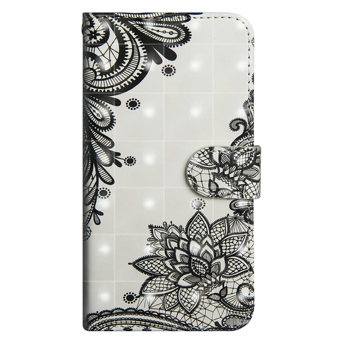 3D Painting Pattern Horizontal Flip TPU + PU Leather Case with Holder & Card Slots & Wallet, For Samsung Galaxy A6 (2018), For Samsung Galaxy A51