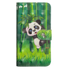 For Samsung Galaxy G390S / Panda Climbing Bamboo