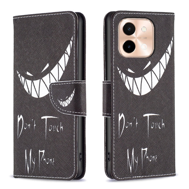 Colored Drawing Pattern Leather Phone Case, For vivo Y28 4G, For vivo Y200i 5G / Y38 5G, For vivo Y200 5G