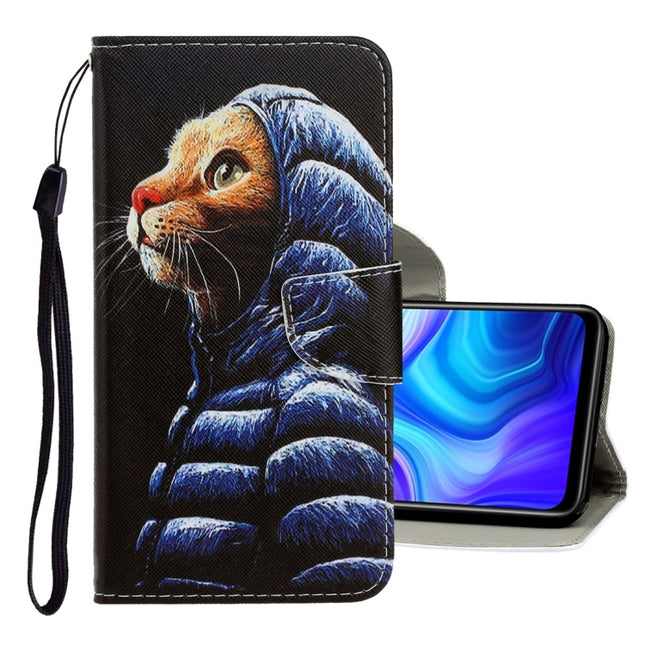 3D Colored Drawing Horizontal Flip PU Leather Case with Holder & Card Slots & Wallet, For Xiaomi Redmi 9C