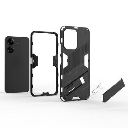 Punk Armor 2 in 1 PC + TPU Phone Case with Holder, For Xiaomi Redmi 13C 5G / 4G Global