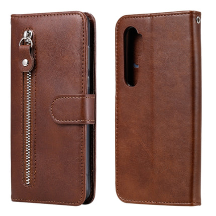 Fashion Calf Texture Zipper Horizontal Flip Leather Case with Stand & Card Slots & Wallet Function, For Xiaomi Mi Note 10 Lite, For Xiaomi Redmi Note 9 / 10X 5G