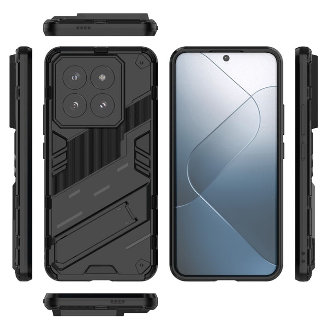 Punk Armor 2 in 1 PC + TPU Phone Case with Holder, For Xiaomi 14 Pro 5G, For Xiaomi 14 5G, For Xiaomi Redmi K70 5G
