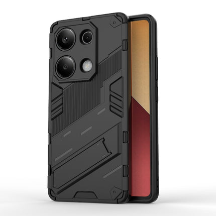 Punk Armor 2 in 1 PC + TPU Phone Case with Holder, For Xiaomi Redmi Turbo 3 5G, For Xiaomi Redmi A3 4G Global, For Xiaomi Redmi Note 13 Pro 4G Global