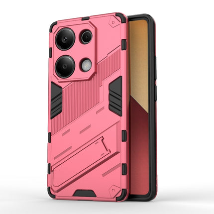 Punk Armor 2 in 1 PC + TPU Phone Case with Holder, For Xiaomi Redmi Turbo 3 5G, For Xiaomi Redmi A3 4G Global, For Xiaomi Redmi Note 13 Pro 4G Global