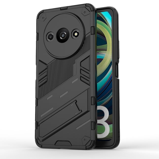 Punk Armor 2 in 1 PC + TPU Phone Case with Holder, For Xiaomi Redmi Turbo 3 5G, For Xiaomi Redmi A3 4G Global, For Xiaomi Redmi Note 13 Pro 4G Global