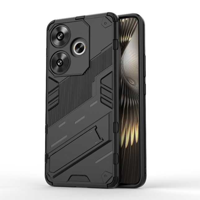 Punk Armor 2 in 1 PC + TPU Phone Case with Holder, For Xiaomi Redmi Turbo 3 5G, For Xiaomi Redmi A3 4G Global, For Xiaomi Redmi Note 13 Pro 4G Global