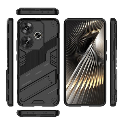 Punk Armor 2 in 1 PC + TPU Phone Case with Holder, For Xiaomi Redmi Turbo 3 5G, For Xiaomi Redmi A3 4G Global, For Xiaomi Redmi Note 13 Pro 4G Global