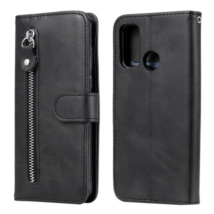 Fashion Calf Texture Zipper Horizontal Flip Leather Case with Stand & Card Slots & Wallet Function, For Huawei P smart 2020, For Huawei P40 Lite (5G) / Nova 7 SE, For Huawei Y5p, For Huawei Y6p