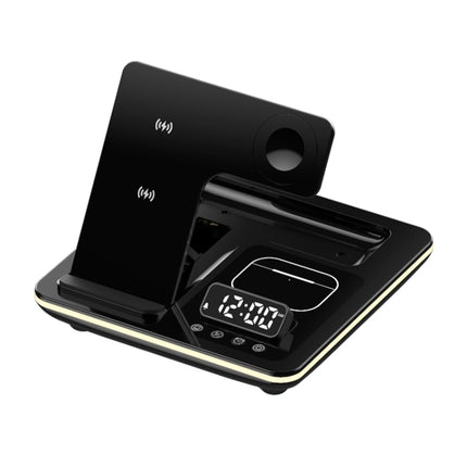 A93 15W 5 in 1 Multifunctional Foldable Wireless Charger Desktop Phone Stand