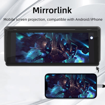 B5313 10.26 inch Portable Car MP5 Player Support CarPlay / Android Auto