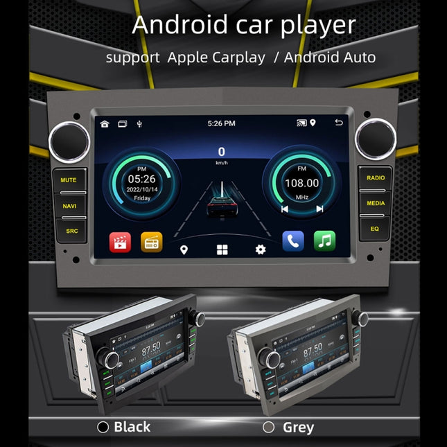 S-OB7A 7 inch Portable Car MP5 Player Built-in DAB Function Support CarPlay / Android Auto for OPEL