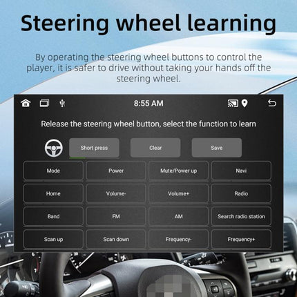 For Ford Transit 7 inch Android Navigation Machine Supports WiFi / GPS / RDS