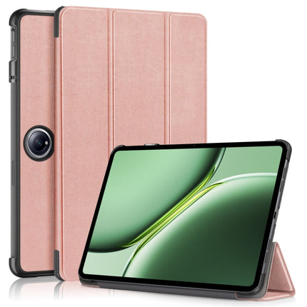 Custer Solid Color 3-fold Holder Smart Leather Tablet Case, For OnePlus Pad Go / OPPO Pad Air2 / Neo, For OnePlus Pad Pro / Pad 2
