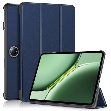 Custer Solid Color 3-fold Holder Smart Leather Tablet Case, For OnePlus Pad Go / OPPO Pad Air2 / Neo, For OnePlus Pad Pro / Pad 2