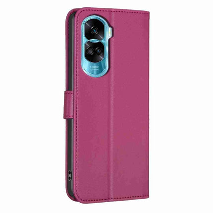 Four-leaf Embossed Leather Phone Case, For Honor 90 Lite / X50i, For Honor 90 Pro, For Honor 90 5G, For Honor X7a