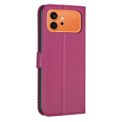 Four-leaf Embossed Leather Phone Case, For Honor 600 Global, For Honor X8c 4G, For Honor X6b, For Honor 200 Lite Global