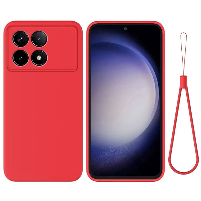 Solid Color Liquid Silicone Dropproof Full Coverage Phone Case, For Xiaomi Poco F6 Pro, For Xiaomi Redmi A3 / Poco C61, For Xiaomi Redmi Note 13 Pro 4G/Poco M6 Pro 4G, For Xiaomi Poco X6 Neo/Redmi Note 13R Pro, For Xiaomi Poco M6 5G/Redmi 13C 5G/13R 5G...