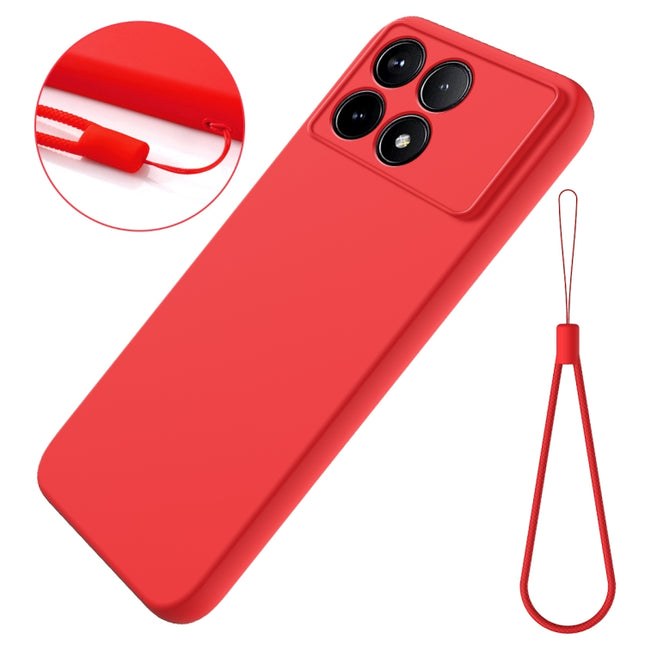 Solid Color Liquid Silicone Dropproof Full Coverage Phone Case, For Xiaomi Poco F6 Pro, For Xiaomi Redmi A3 / Poco C61, For Xiaomi Redmi Note 13 Pro 4G/Poco M6 Pro 4G, For Xiaomi Poco X6 Neo/Redmi Note 13R Pro, For Xiaomi Poco M6 5G/Redmi 13C 5G/13R 5G...