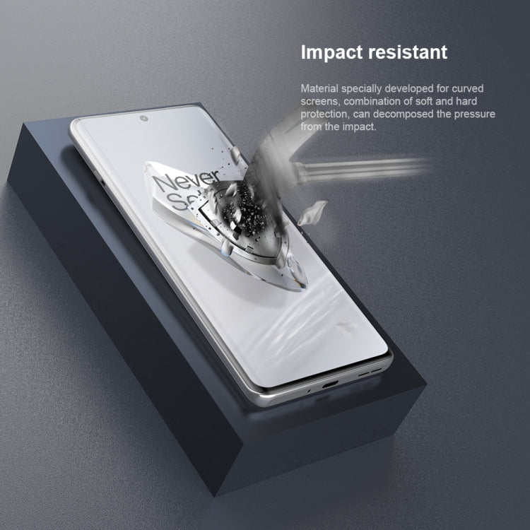 NILLKIN Impact Resistant Curved Surface Film, For OnePlus 12, For OnePlus Ace 2 Pro
